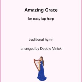 Amazing Grace- easy lap harp