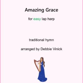 Amazing Grace- easy lap harp