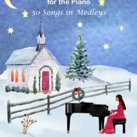 Christmas Carols for the piano: 50 Songs in Medleys