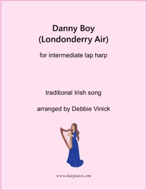 Danny Boy (Londonderry Air)- intermediate lap harp
