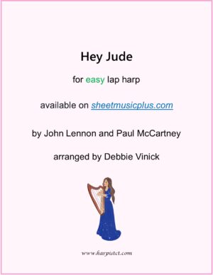 Hey Jude- easy lap harp