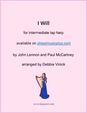 I Will- intermediate lap harp