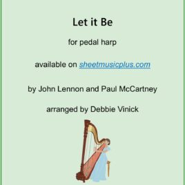 Let it Be- pedal harp