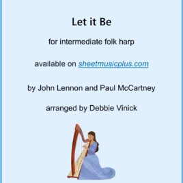 Let it Be- intermediate folk harp