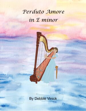 Perduto Amore in E Minor for pedal harp