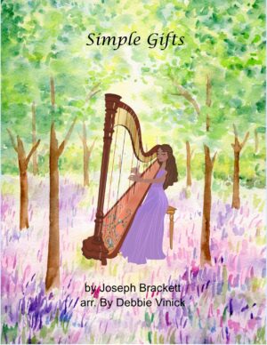 Simple Gifts- pedal harp