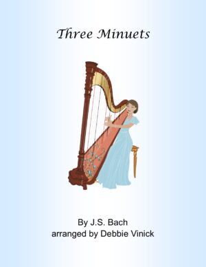 Three Minuets- pedal harp