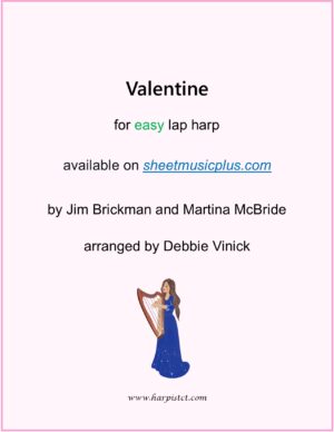 Valentine- easy lap harp