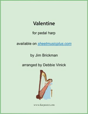 Valentine- pedal harp