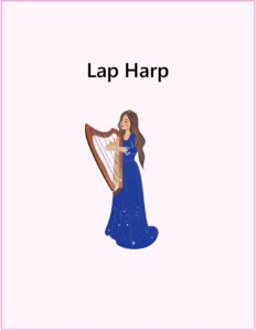Sheet Music Page- Lap Harp