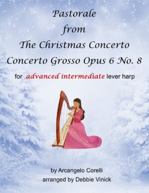 Pastorale from The Christmas Concerto for Advanced Intermediate Lever Harp