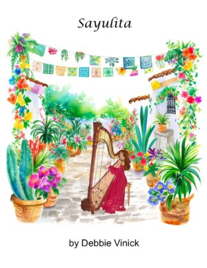 Sayulita- intermediate pedal harp